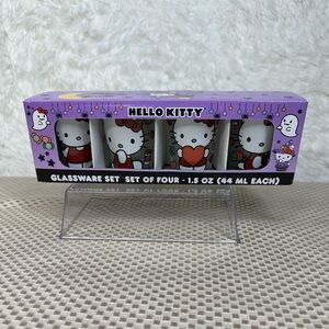 Hello Kitty Halloween Shot Glasses Set of 4.